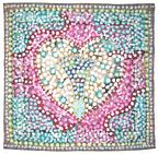 Painted Heart With Flower